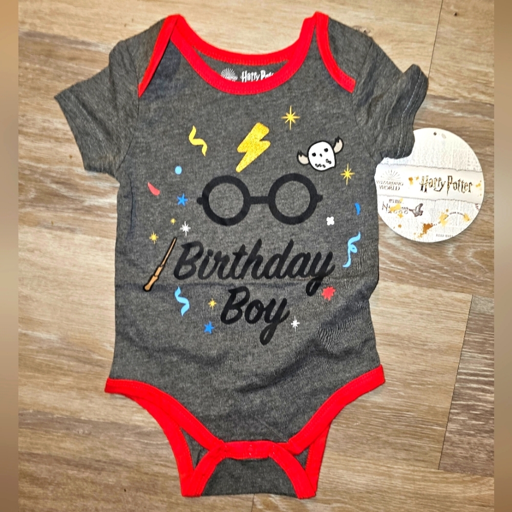 Harry Potter birthday boy onesie 18 months